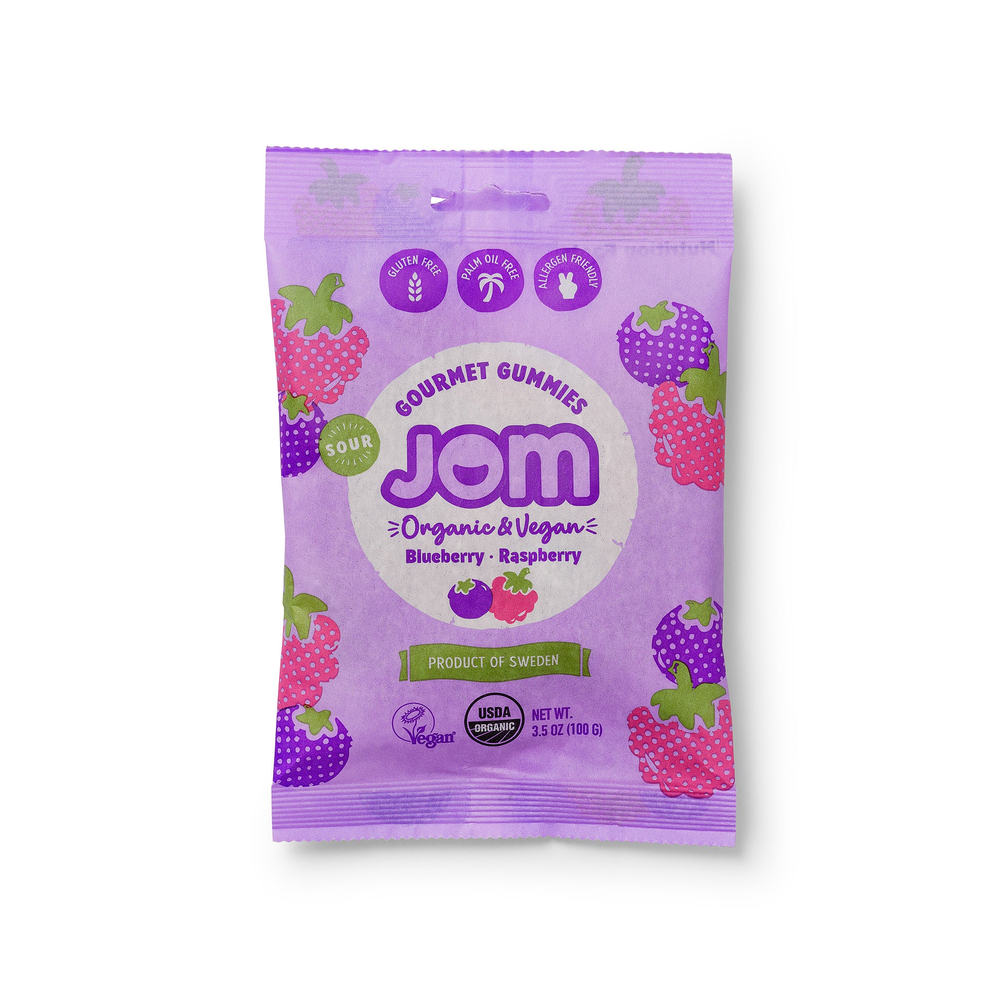 SOUR BLUEBERRY & RASPBERRY 3.5oz